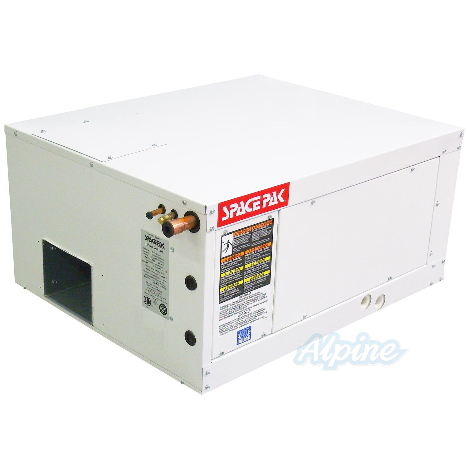 SpacePak ESP-4860FH4 4 To 5 Ton Horizontal High-Velocity Air Handler, R ...